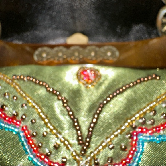 Monsoon Accessorize Clutch Bag Pink Butterfly Butterflies Embroidery 13 x 7 - Picture 13 of 13